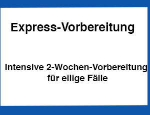 Express-Vorbereitung